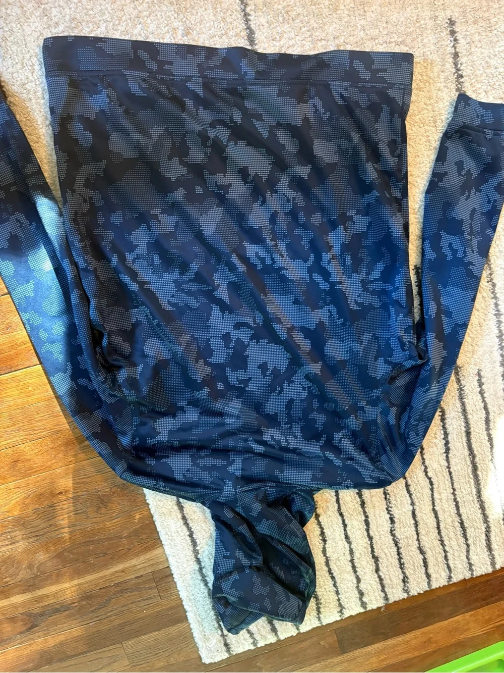 Under Armour Navy & Dark Blue Pixel Camo Hoodie